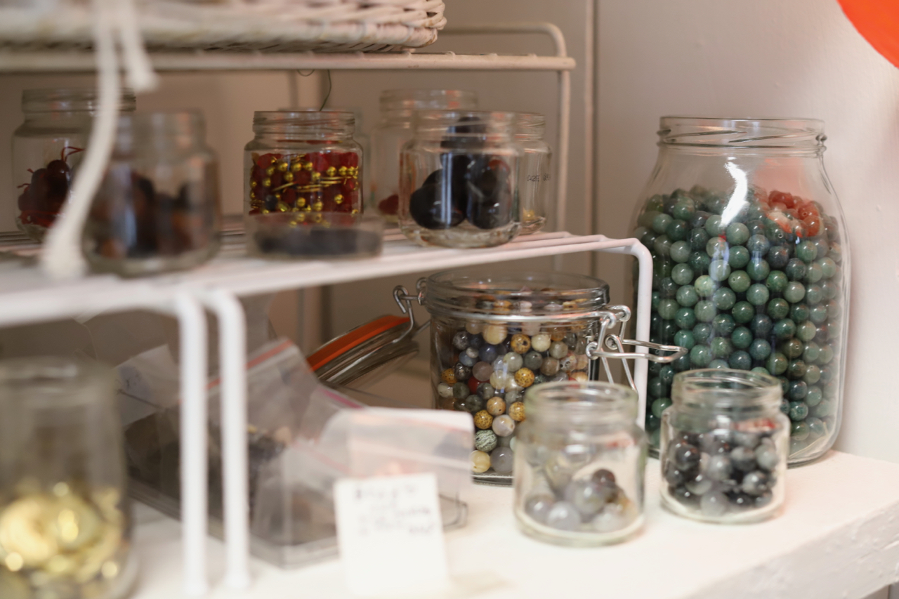 Jars full of Beads